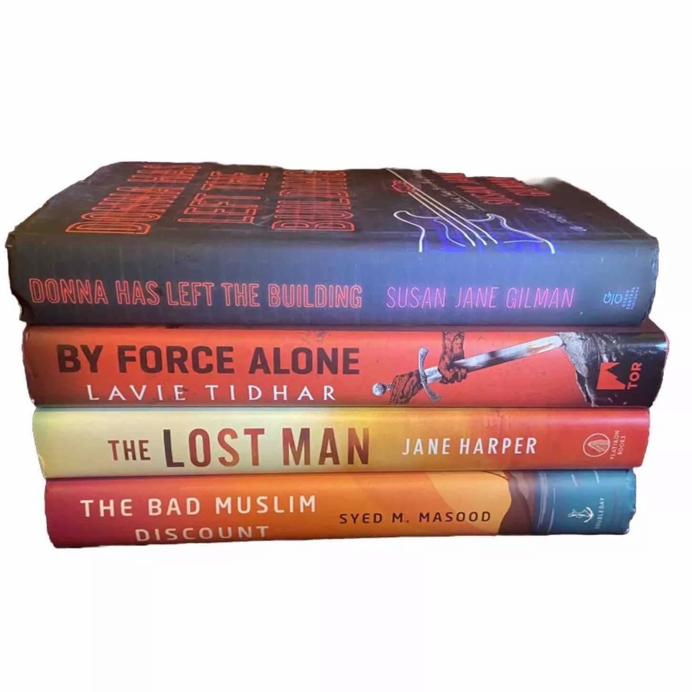 Hard Cover Book Lot Of Four